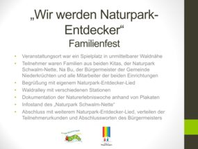 Infos zum Familienfest